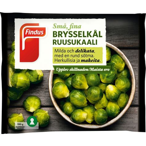 Brysselkål Frysta